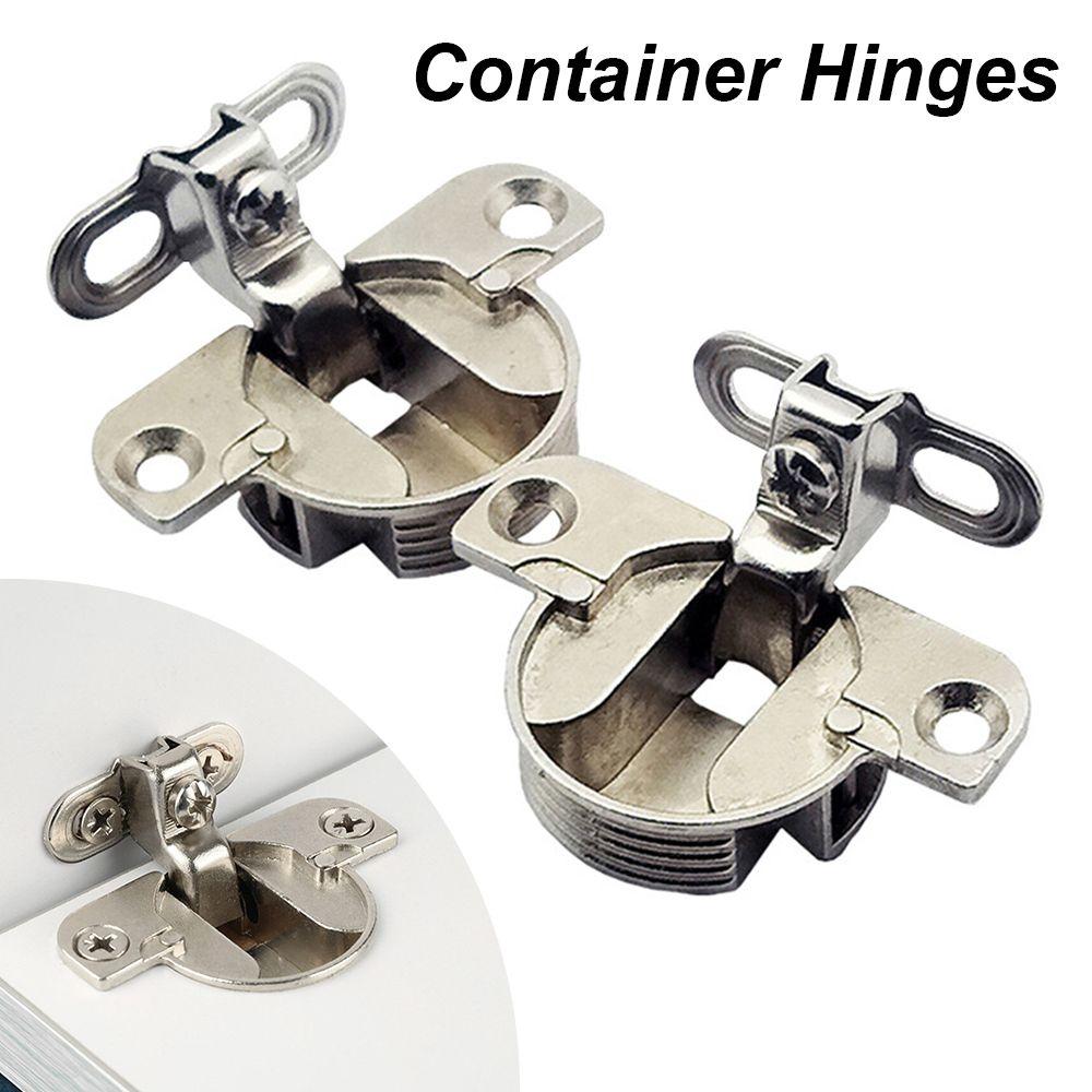 Accessories Hidden Ultra-short arm Container Hinges Wardrobe Inner Hinges Hardware Desk Cabinet