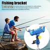 Self-Locking Fishing Rod Holder Stake Adjustable Lightweight Heavy Duty Sea Fishing Pole Support Stand Ground Spike Outdoor Fishing Accessories