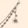 Металлическая цепочка для украшения брюк Панк-рок Брелок Цепочка Ювелирное изделие Цепочка на талию для джинсов Женская Мужская