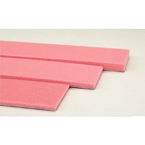 Argofile Cushion Sandpaper, Sponge Night (KOVAX Sandpaper), 5mm Thick, Fine Grit, 3 Types, Set of 2, #600, #800, #1000, Green, Blue, and White