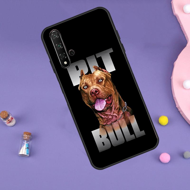 Pit Bull Lovely Dog Pitbull Case For Huawei Nova Y70 Y60 Y61 Y90 Y91 5T 9 10 SE 3i 8i 11i 11 Pro P20 P40 P30 Lite Cover