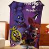 Игровое одеяло-плед F-Five Nights At Freddys-ss, легкое, уютное, прочное, моющееся, милое, классное