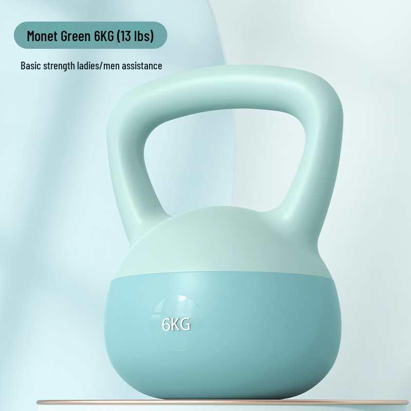 Women's & Men's Soft Kettlebell for Fitness, Squat, Glute, and Strength Training at Home