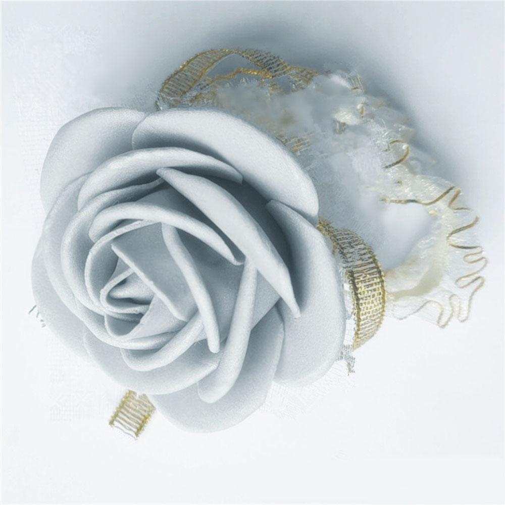 10 шт. искусственных розовых цветов на запястье, подарок невесте, подружке невесты, свадебное украшение, девичник, принадлежности для вечеринки