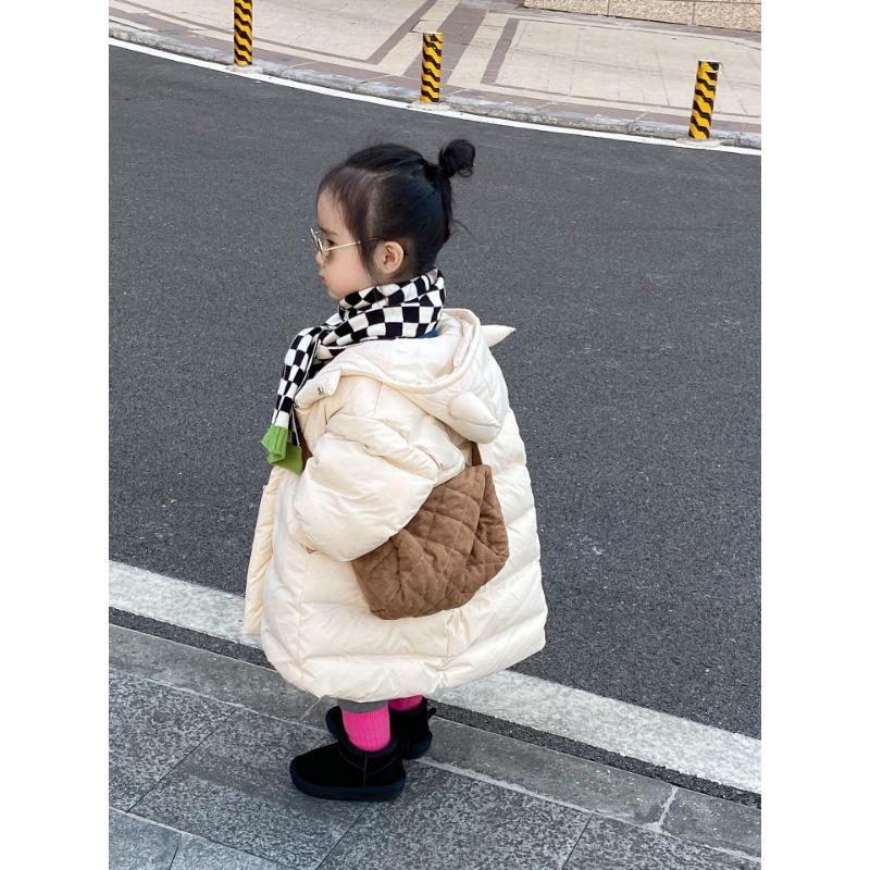 Корейские однотонные детские низкие сапоги из матовой кожи, зимние сапоги для девочек, короткие сапоги из хлопка, детская хлопковая обувь