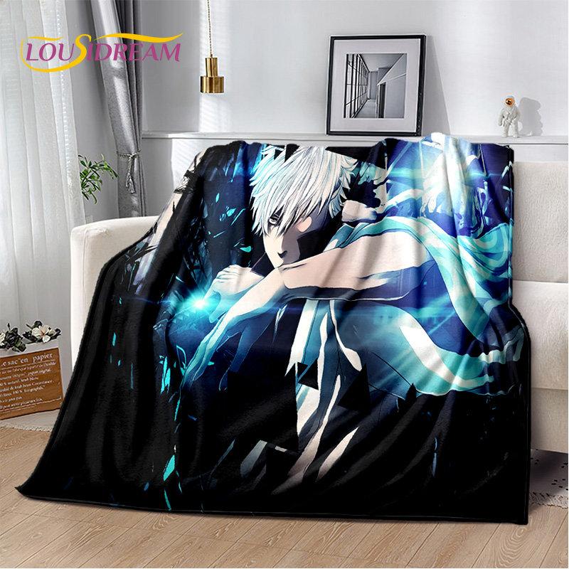 Gintoki Kagura Gintama аниме мягкое плюшевое одеяло, фланелевое одеяло для гостиной, спальни, кровати, дивана, чехол для пикника, детское одеяло