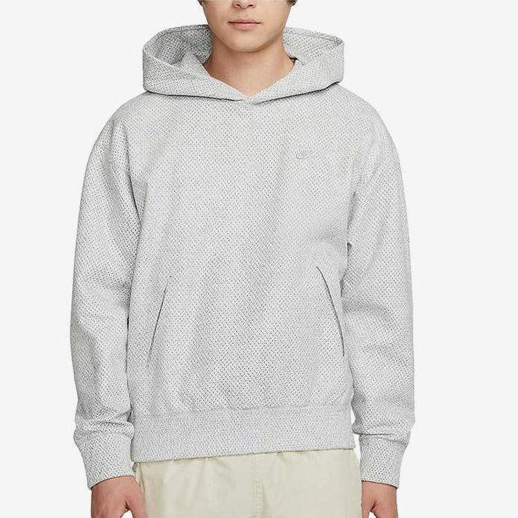 Nike Мужская толстовка с капюшоном из флиса Forward, серая DX4303-077