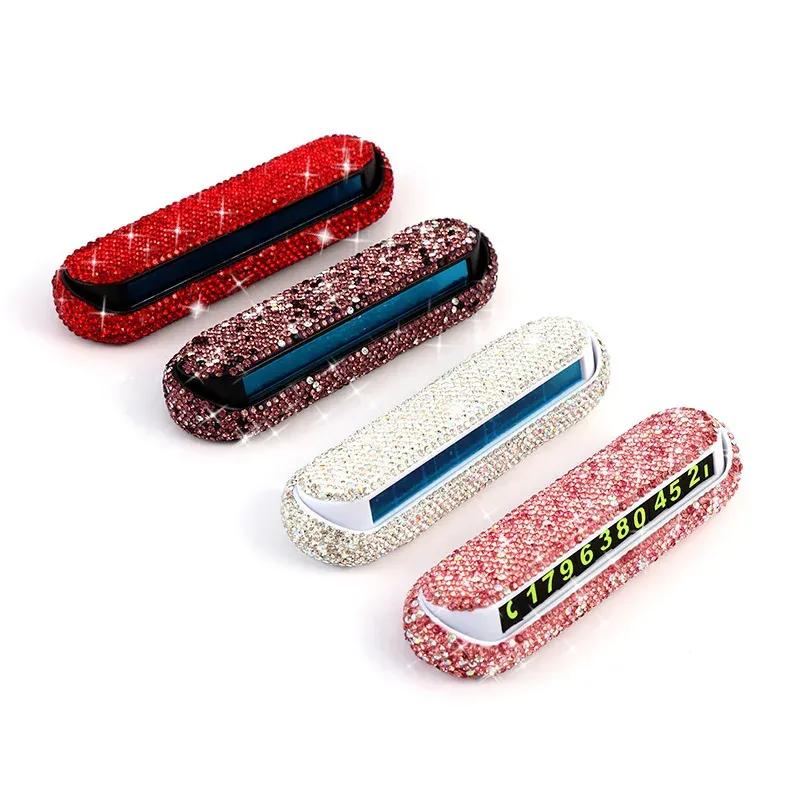 Временная карта парковки автомобиля Bling, номер телефона автомобиля, защита конфиденциальности, мгновенное переключение номера отображения и скрытие