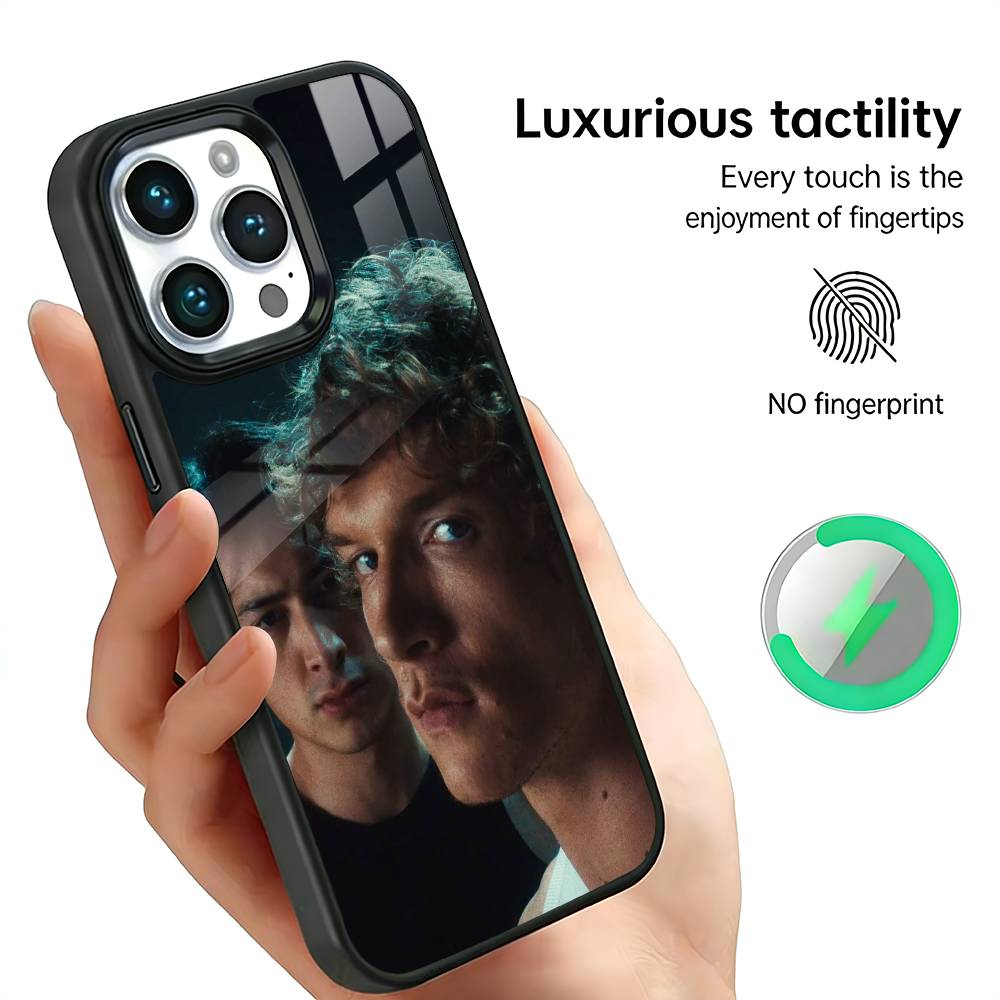 H-Heated Rivalry Phone Case For IPhone17 16 15 14 13 12 11 Plus Pro Max Plus Wireless Charger Cover Funda