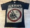 Винтажная футболка Germs Return Punk 1990-х годов Редкая Хардкорная Футболка Группы 90-х Размер Маленький