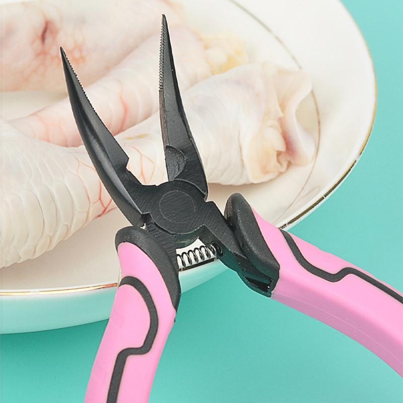 Новые клещи для удаления костей куриных лапок Клещи для удаления костей куриных лапок Чисто ручная полировка Острый инструмент для удаления костей куриных лапок