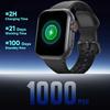 Новые умные часы 1000 мАч Длительное время работы от аккумулятора Для мужчин Женщин Фитнес Спорт Bluetooth-вызов Водонепроницаемые 1,85-дюймовые Полноценный сенсорный экран Умные часы