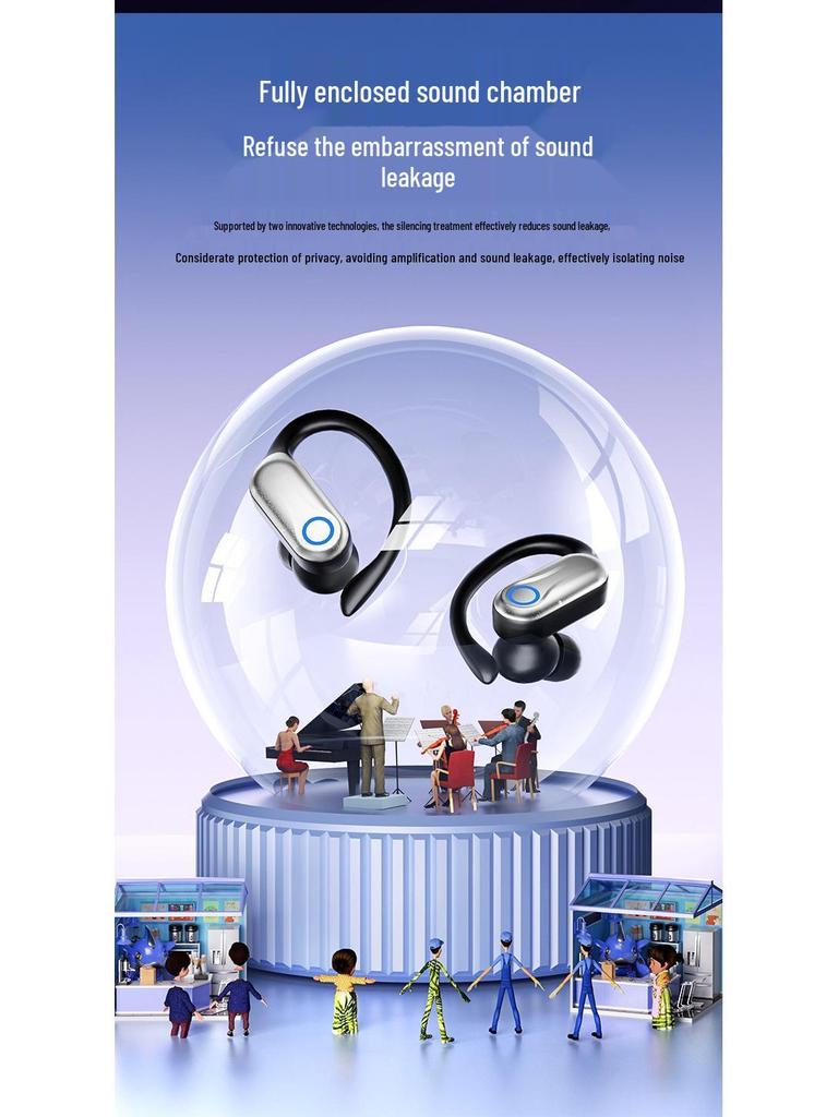 26 Открытые/Внутриканальные TWS True Wireless Наушники с ИИ-переводом Bluetooth и шумоподавлением для Спорта