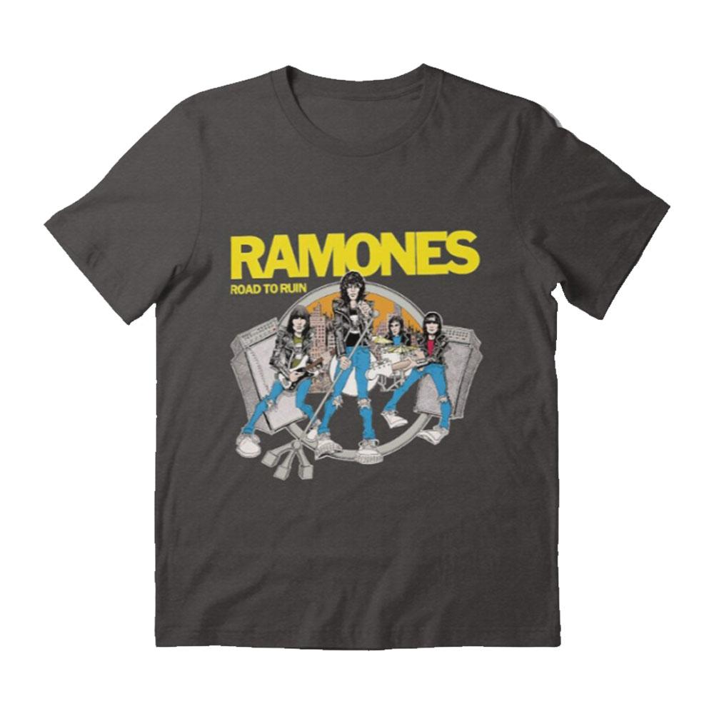 Ramones Футболка унисекс для взрослых Road To Ruin