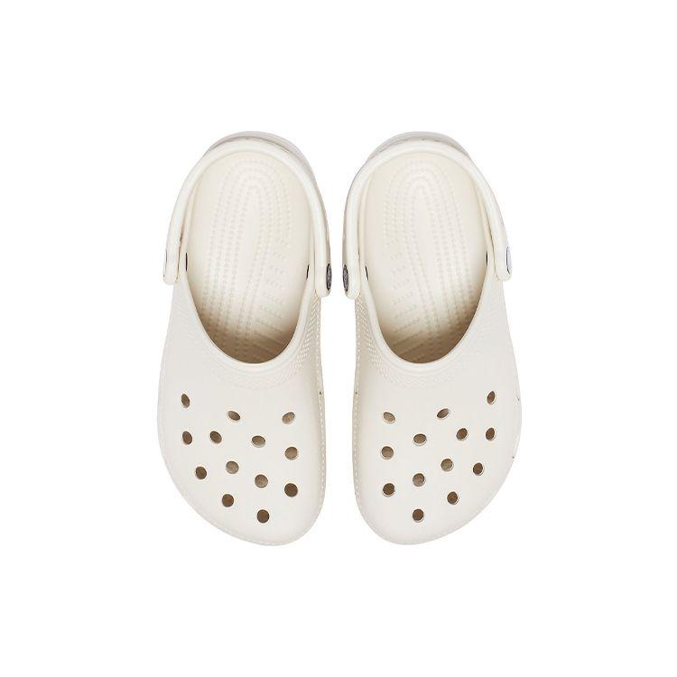 Crocs Classic Clog EVA Thick Sole Sports Clogs Unisex Clogs Cement-Gray 10001-160