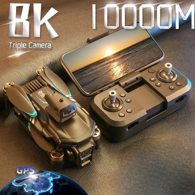 Новый XT606 RC Drone 4K HD ESC Camera WIFI FPV Obstacle Avoidance Aerial Photography Optical Flow Складной бесщеточный квадрокоптер Игрушка в подарок