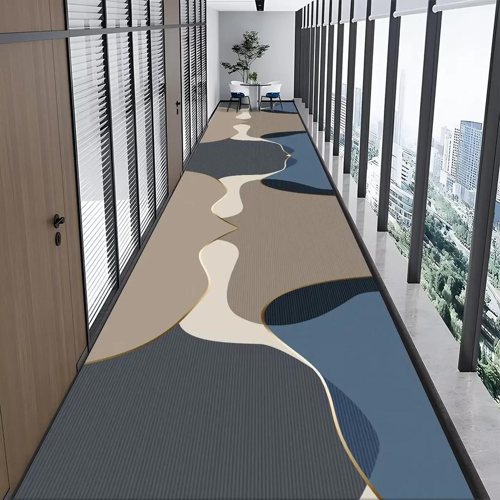 Custom Made Long Hallway Carpets European Stairs Corridor Carpet Wedding Hotel Carpet Area Rugs Runners Flower Non-slip Floor