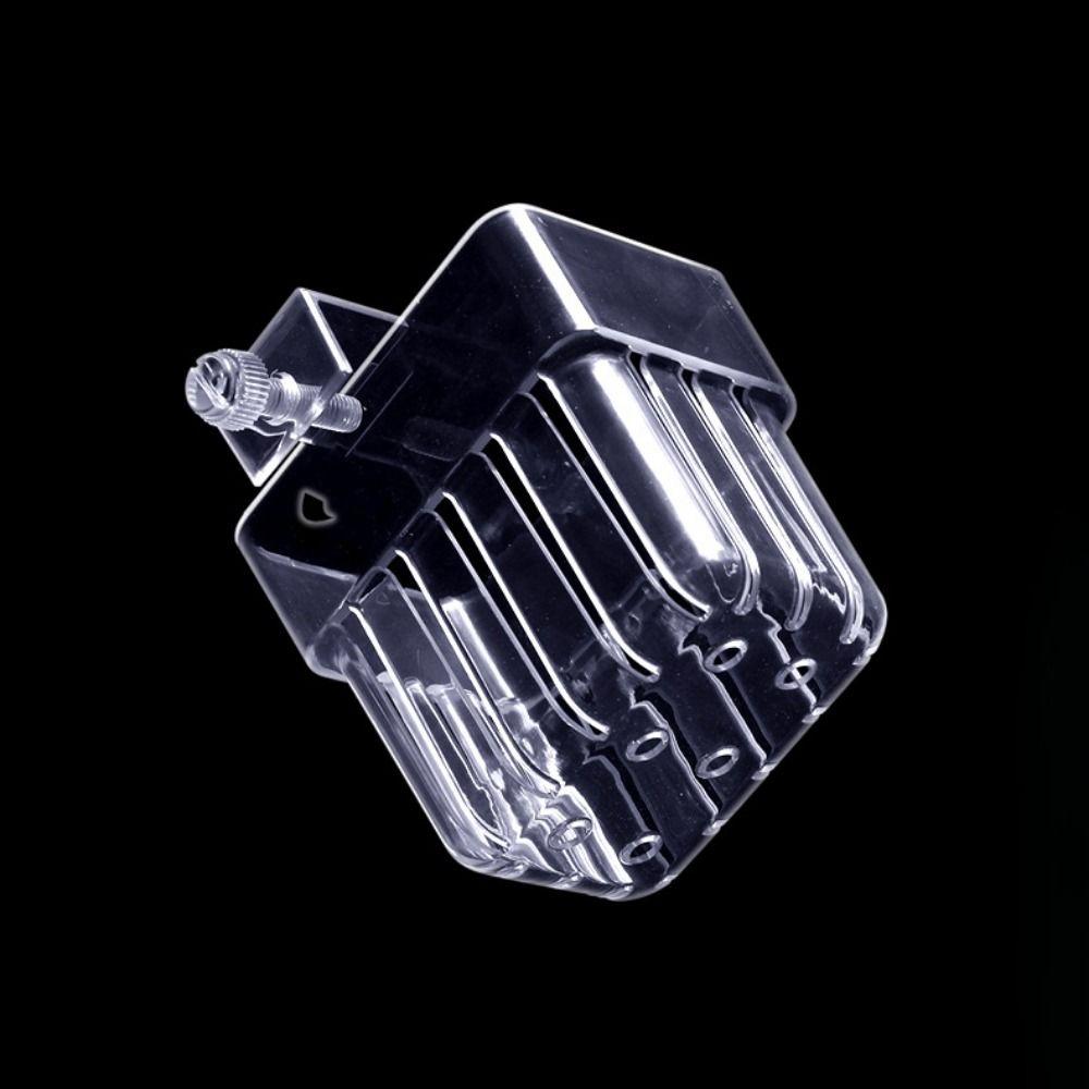 Transparent Hydroponic Support Cup Plastic Aquatic Plant Holder Water Grass Cup For Fish Tank
