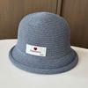 French retro bowler hat spring and summer thin breathable bucket hat foreign style young basin hat women's sunscreen hat