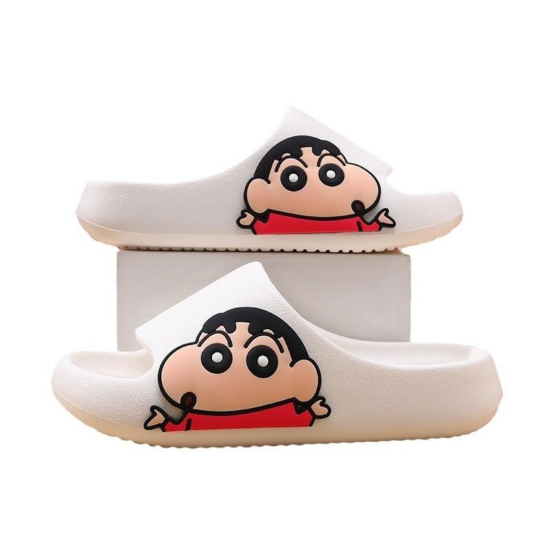 Милые и красочные детские шлепанцы Crayon Shinchan из ЭВА для летних развлечений