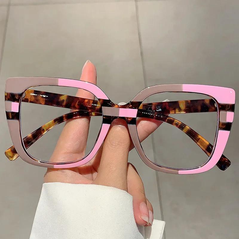 Sexy Vintage Anti Blue Light Blocking Optical Cat Eye Glasses Women Luxury Brand Designer Fashion Blue Ray Blocking Eyewear