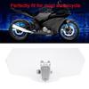 Motorcycle Universal Adjustable Windscreen Wind Deflector Windshield