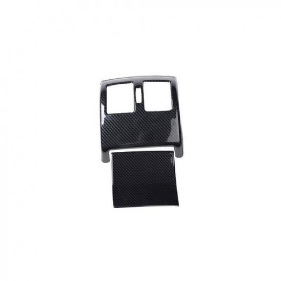 Cover Trim 2X Inner Rear Carbon Fiber For Benz C-Class 2008-2014 Air Outlet Vent