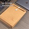 Deli A4 Kraft Paper File Folders
