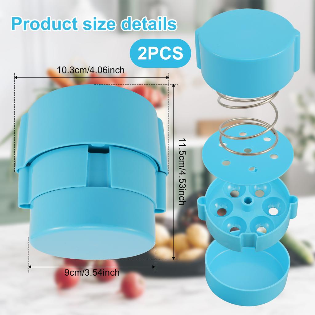 2 шт. Пресс для удаления косточек из вишни, тип 6, портативный инструмент для удаления косточек из вишни, инструмент для удаления сердцевины из вишни для дома