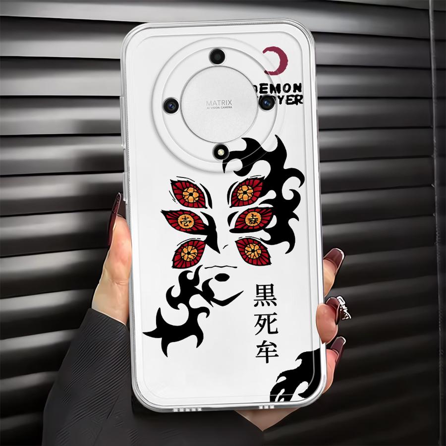 Мягкий чехол для телефона для Honor X8a X8 X8b X9a X9b 90 Lite X7b Крутой аниме Кокушибо