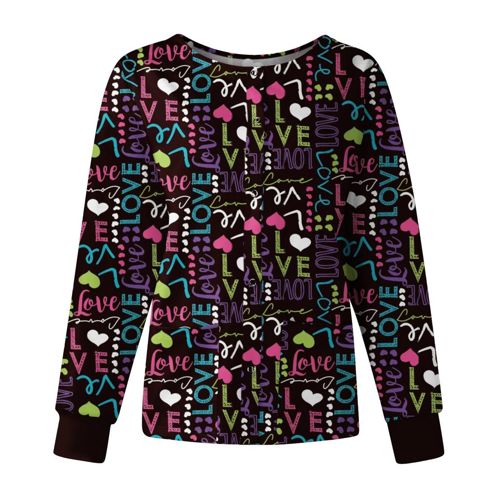 Женские топы с длинными рукавами и карманами, рабочий воротник-стойка, однобортный защитный комбинезон, куртка, топ