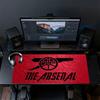 Arsenal Art Mouse Pad, Large Gaming Desk Mat, Non-slip XXL Mousepad for Laptop & Tablet, Mini PC Playmat with Stitched Edges