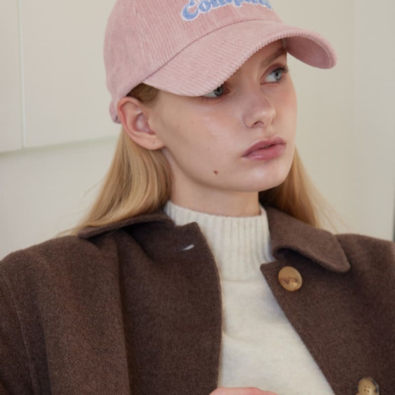 ALLINCOMPLETE Fluffy Moon Corduroy Ball Cap (6 colors)