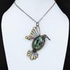 Ruby Zoisite Pendant Copper Wire Wrapped Pendant Ruby Zoisite Jewelry Gemstone Pendant Handmade Bird Pendant For Gift Antique Copper Jewelry