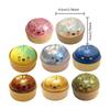 Party Time Realistic Steamed Bun Squeeze Toy Crystal Steamer Squishy Toy Stretchy Pressure Relief Ball Fidget Toy Party Christmas Gift