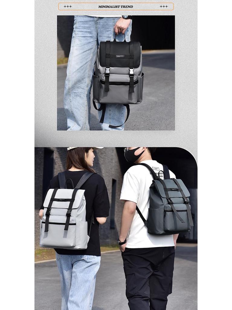 Унисекс Минималистичный Рюкзак для Поездок с Индивидуальным Логотипом, Готов для Старшей Школы