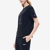Fila Дышащая трикотажная футболка с коротким рукавом женская топы черная F11W218104F-BK