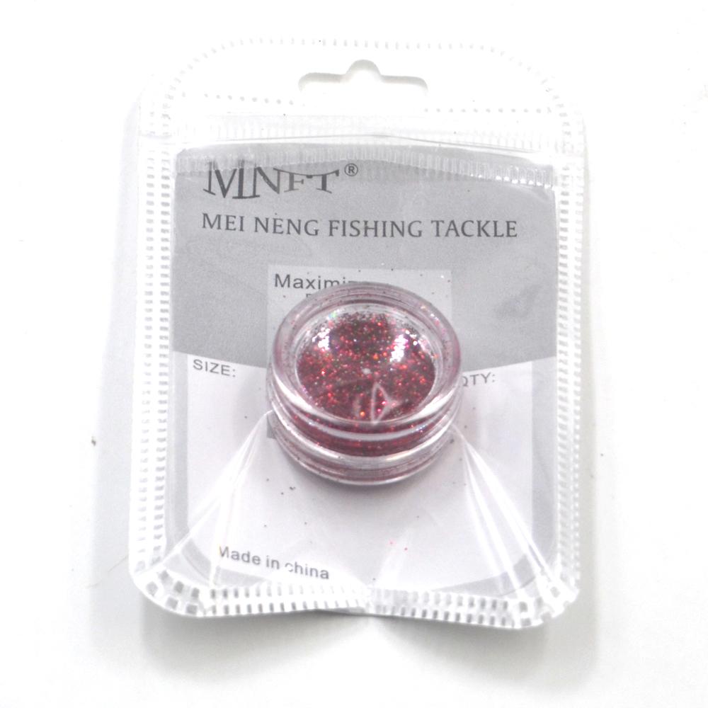 MNFT 24 Bottles 24 Color Glittering Powder For Fly Tying Materials Fly Fishing Nymph Skin Sparkling Flashing Powder Glitter