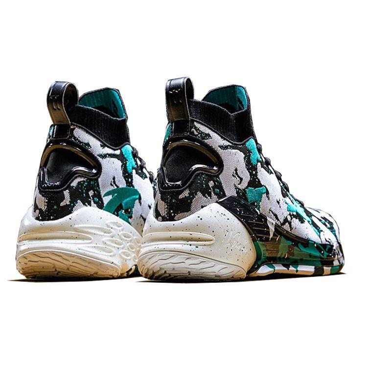 Anta Баскетбольные кроссовки KT4 Klay Thompson High-Top мужские кроссовки черные зеленые 11841101-13