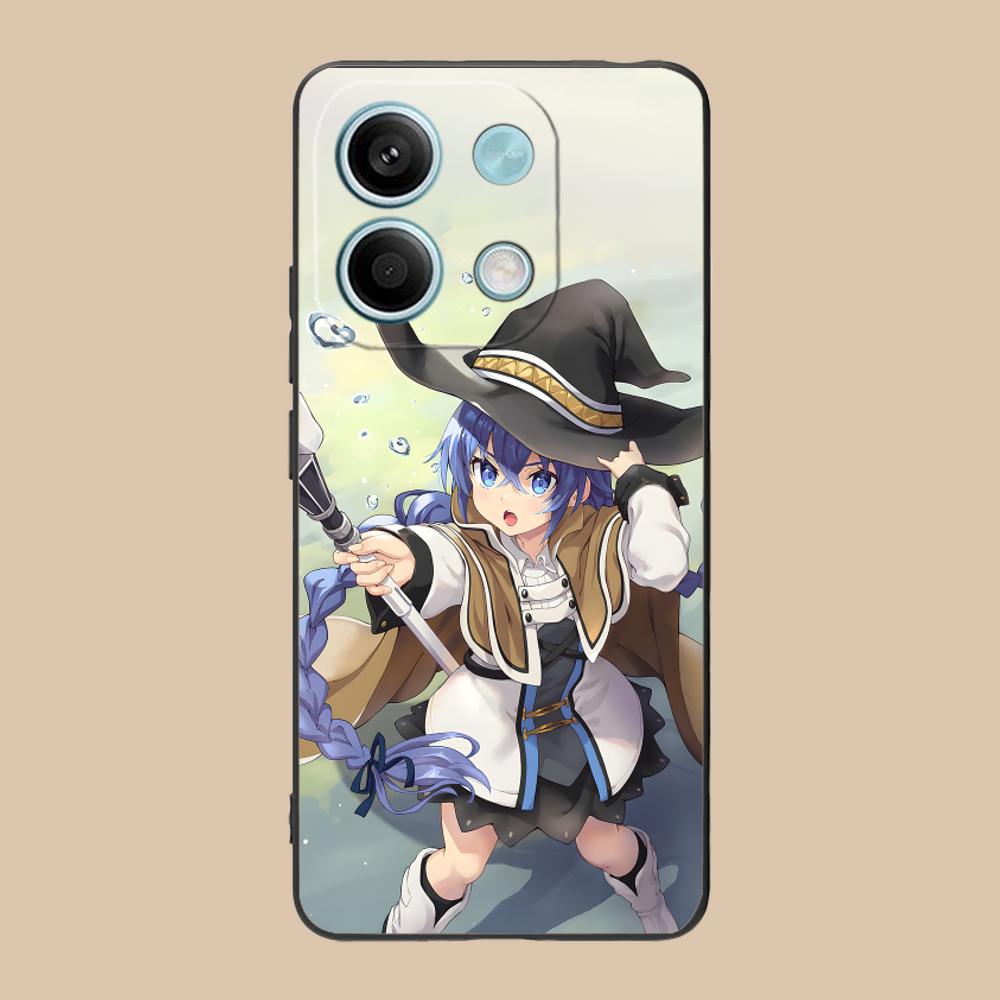 Чехол для мобильного телефона Mushoku Tensei Roxy для POCO F7 F6 F5 F4 F3 F2 Pro GT C75 C71 C65 C61 C40 Pro Ultra с яркой печатью