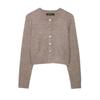 European and American style, new women's clothing, foreign style fashionable and casual button-knitted jacket 5536/149