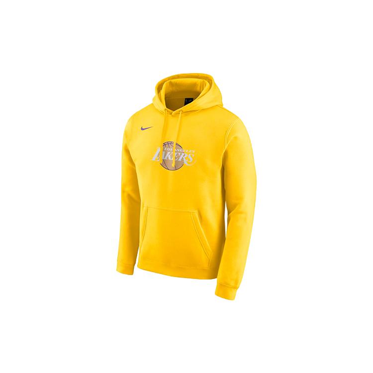 Nike Sweatshirts Men's Amarillo Yellow Hooded Moderate Regular CD3239-728