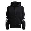 Knit Training Hoodie Jacket Men Outerwear Black H46526