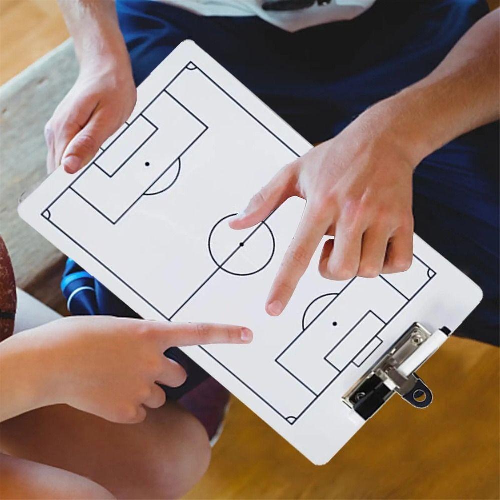 Double Sided Volleyball Boards Demonstration Basketball Strategy Board Teaching Assistant