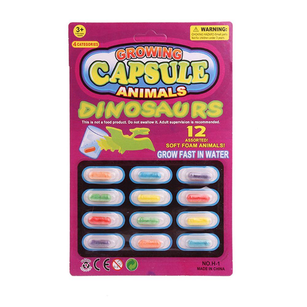 Bath Toy Cartoon Magic Toys Expansion Capsule Dinosaur Toys Magic Grow Capsule Growing In Water