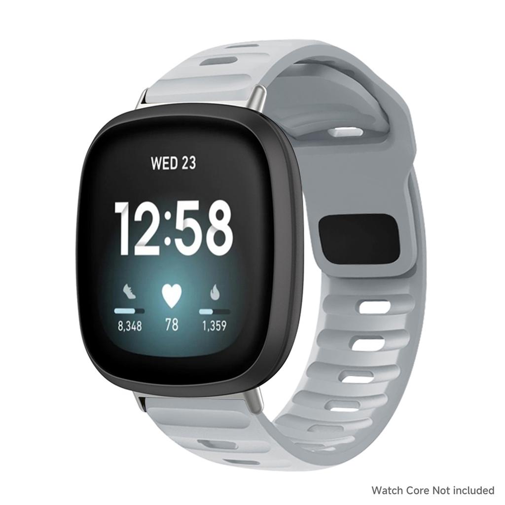 Ремешок для Fitbit Versa 4/Versa3/ Versa 2/Versa Спортивный силиконовый ремешок для запястья для Fitbit Versa Lite/Sense/Sense2 Band corre