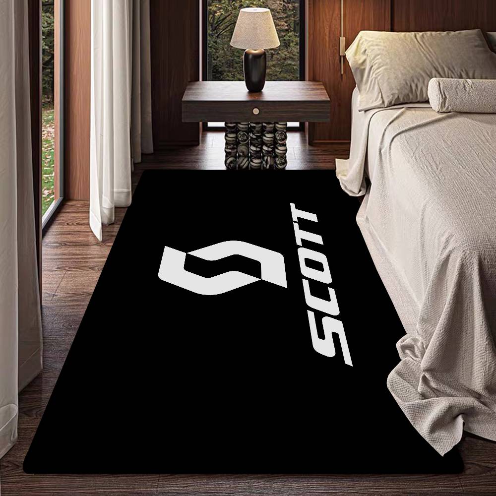 Scott Bike Floor Mat Non-Slip Laundry Room Mat Laundry Decor Balcony Child Living Room Household Carpets