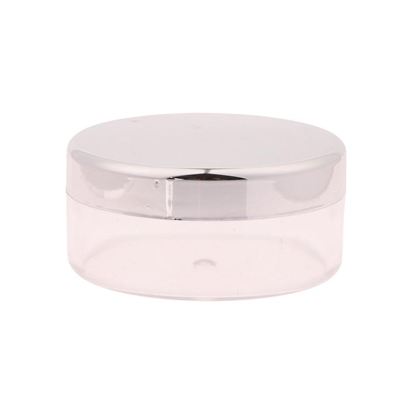 30 г пластиковая пустая банка для рассыпчатой пудры, коробка для макияжа, сито, контейнер, косметический горшок, портативная коробка для рассыпчатой пудры, многоразовый горшок