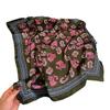 Ethnic Style Retro Cashew Silk Scarf Women'S Square Scarf 70Cm Pattern Silk Scarf Supply Model