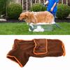 Fast Drying Dog Drying Coat Super Absorbent Pet Bath Robe Durable Dog Bathrobe Towel  Swimming